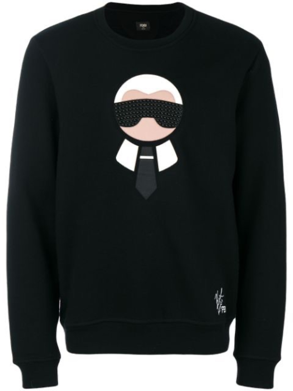 Authentic Fendi x Karl Lagerfeld "Karlito" Crewneck